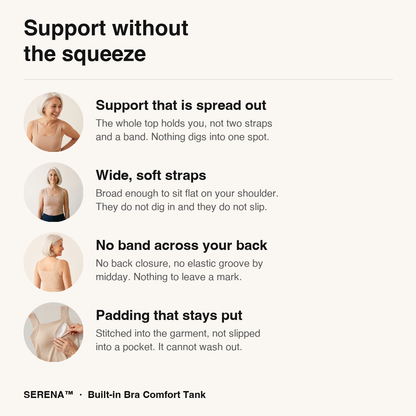 SERENA™ – Built-in Bra Comfort Tank